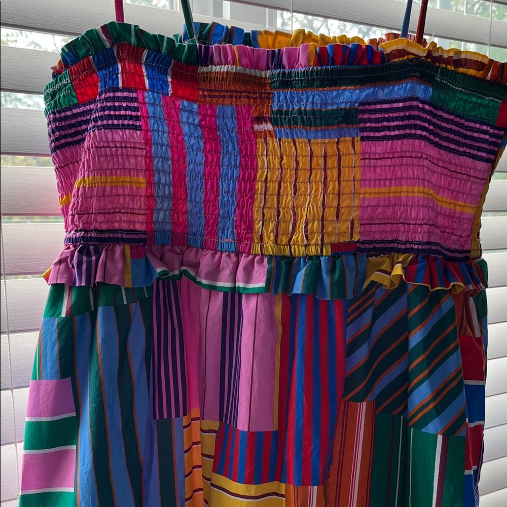 AUREUM Multicolor Patchwork Dress - Picture 6 of 8